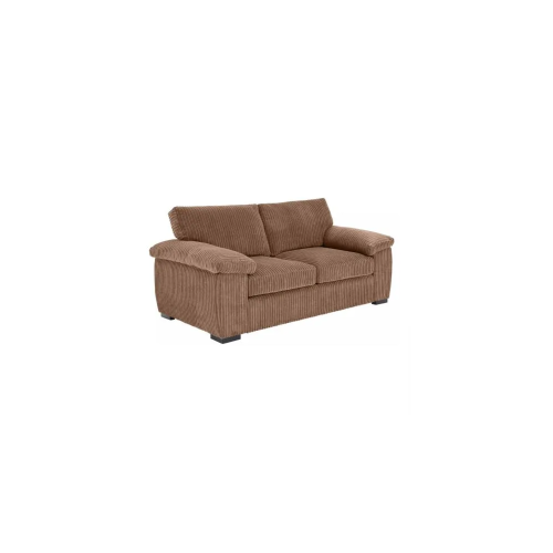 Luxury Life (Coffee, 2 Seater) Collingdale Jumbo Cord Fabric Sofas 1