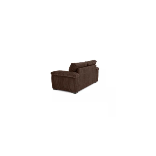 Luxury Life (Chocolate, 2 Seater) Collingdale Jumbo Cord Fabric Sofas 2