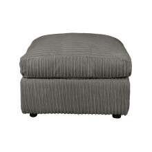 (Grey, Footstool) Collingdale Jumbo Cord Fabric Sofas