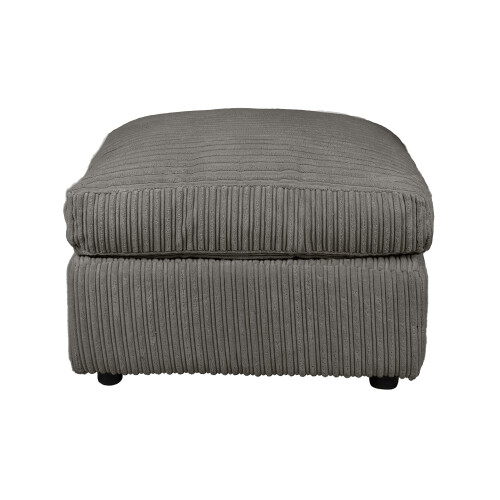 Luxury Life (Grey, Footstool) Collingdale Jumbo Cord Fabric Sofas