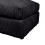 Luxury Life (Black, Footstool) Collingdale Jumbo Cord Fabric Sofas 3