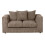Luxury Life (Coffee, 2 Seater) Dylan Jumbo Cord Fabric Sofas 1