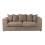 Luxury Life (Coffee, 3 Seater) Dylan Jumbo Cord Fabric Sofas 1