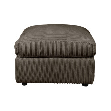 (Chocolate, Footstool) Dylan Jumbo Cord Fabric Sofas