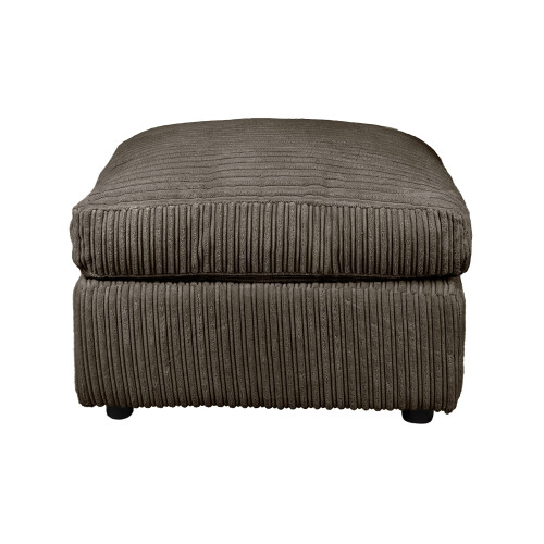 Luxury Life (Chocolate, Footstool) Dylan Jumbo Cord Fabric Sofas