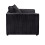 Luxury Life (Black, 2 Seater) Dylan Jumbo Cord Fabric Sofas 3