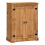 Mercers Furniture Corona 2 Door Shoe Rack Cupboard Solid Wood Pine Wooden 3