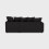 Luxury Life (Black, Right Hand Facing) Ariana Fabric Corner Sofa with Footstool 4