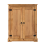 Mercers Furniture Corona 2 Door Shoe Rack Cupboard Solid Wood Pine Wooden 4