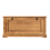 Mercers Furniture Corona 1 Shelf Shoe Chest - Solid Pine, Rustic Wax Finish, Flip-Down Drawer, COR126 3