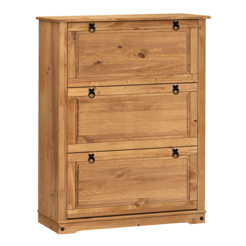 Mercers Furniture Corona 3 Shelf Shoe Chest 1