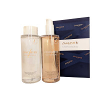 Skin Essentials Lancaster My Softening Cleansing Routine Toner 400ml and Cleanser 400ml Ex