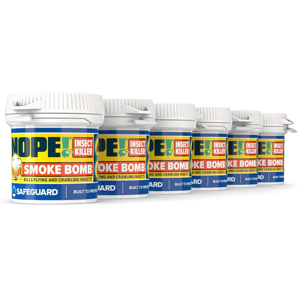NOPE! Giant Smoke Flea Bombs for The Home 14g x 6 | 6x8m Coverage - Image 4