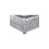 Luxury Life (Silver, Footstool) Dylan Crushed Velvet Fabric Sofas 4
