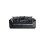 Luxury Life (Black, 3 Seater) Dylan Crushed Velvet Fabric Sofas 1