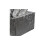 Luxury Life (Silver, Left Hand Facing) Dylan Crushed Velvet Fabric Sofas 4