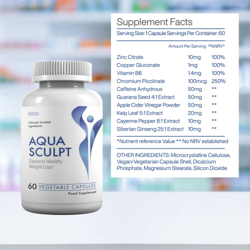 Aqua Sculpt Metabolism Support, Apetite Control & Speed up Metabolism 2