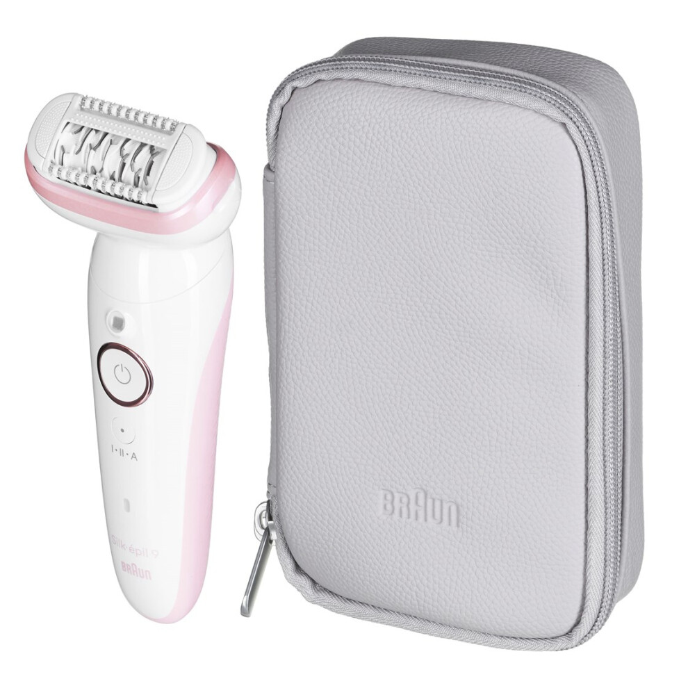 Braun Silk-Épil 9 Silképil 9 40 Tweezers Gold, White