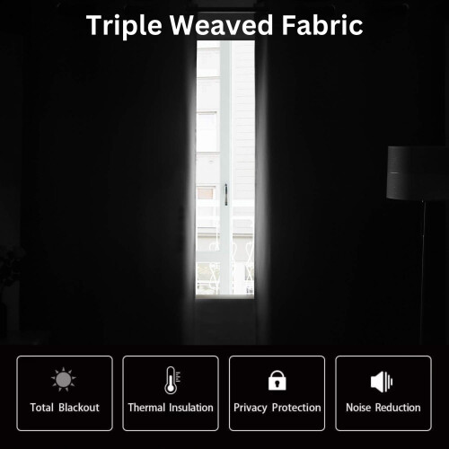 (90*54 Silver ) Blackout Curtains Eyelet Ring Top Ready Made Lined Pair Panel Thermal Insulated 2