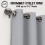 (90*54 Silver ) Blackout Curtains Eyelet Ring Top Ready Made Lined Pair Panel Thermal Insulated 7