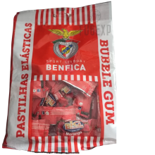 15 Chewing Gum Candy SLB BENFICA Portugal Strawberry Bubble Gum 75g