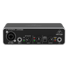 Behringer UMC22 supplementary music equipment Concert/Studio Pre-amp