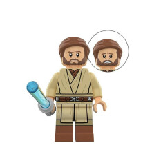 Star Wars Bausteine Minifiguren – 8 Figuren (Darth Vader, Obi-Wan, Darth Maul) aus ABS – Kreativität & Lernspielzeug für Kinder
