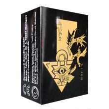 Yu-Gi-Oh! TCG Karten-Set GX/5DX - 100 Sammelkarten, Blue-Eyes White Dragon & Dark Magician - langlebig dank Doppelkupferpapier