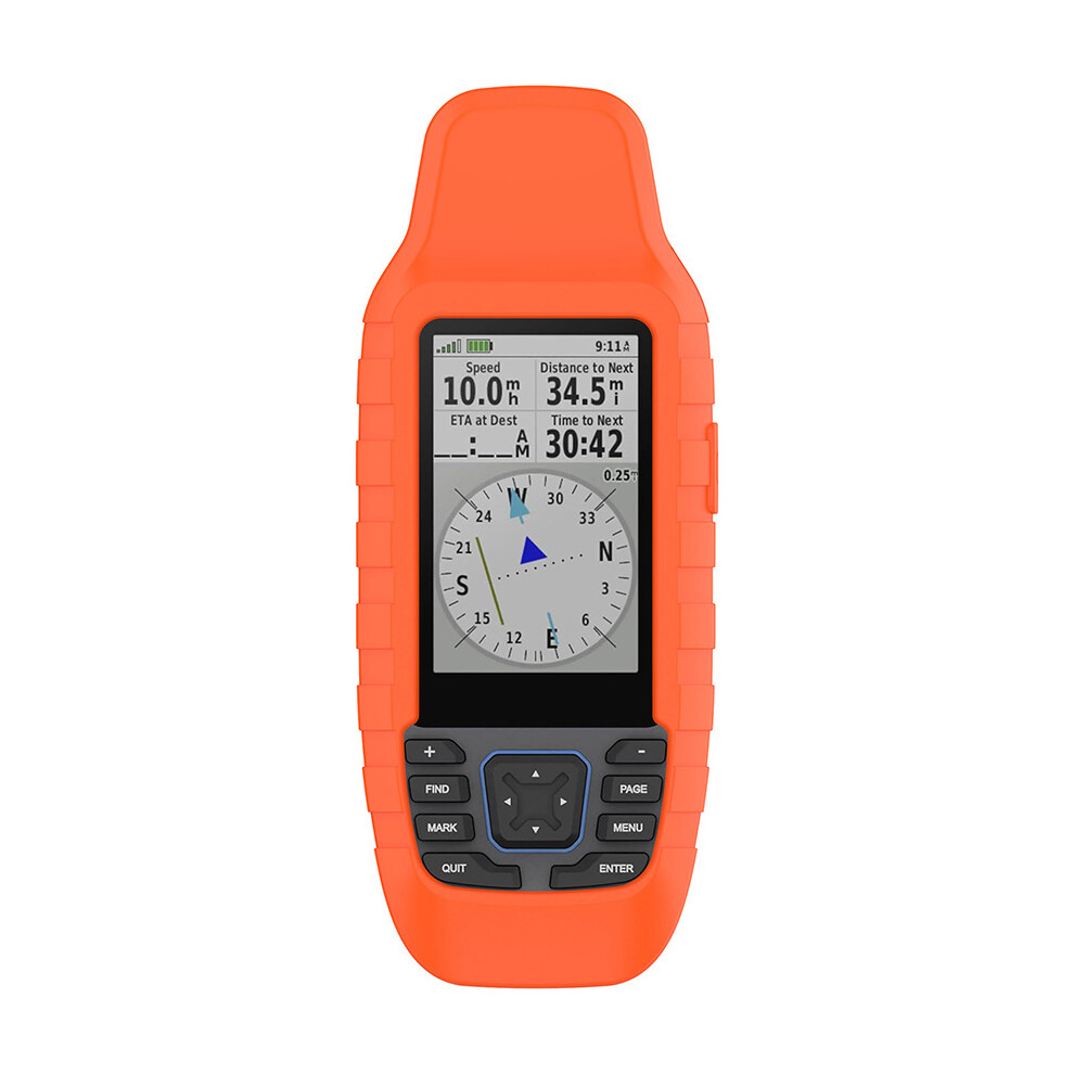 Gps Navigator Silicone Protective Case Accessories For Garmin Gpsmap 79S/Garmin Gpsmap 79Sc (Orange) Orange 688249426814