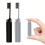 2pcs Portable Compact Charcoal Folding Toothbrush for Travel Camping 1
