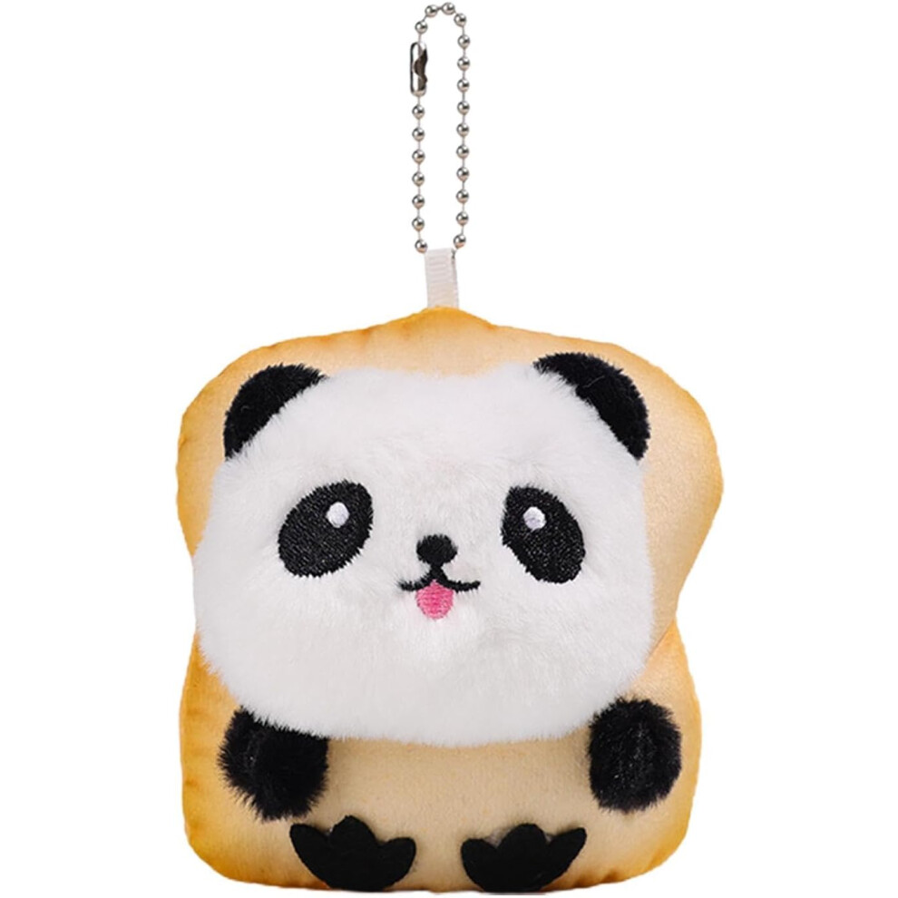 Cute Panda Keychain - Hand Bag Charm Plush Keyrings - Cute Plush Animal Keychains, Multifunctional, Panda Key Ring Bag Charm, for Panda Lovers
