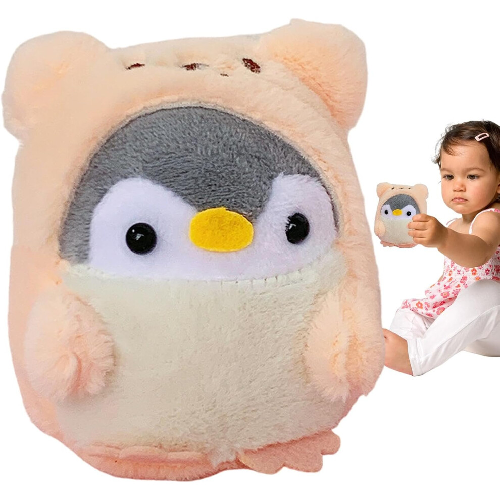 (Pink) Cartoon Plush Keychain,Stuffed Doll Keychain - Shape Keychain Decoration for Mobile Phones, Backpacks, Bags, Car Keys