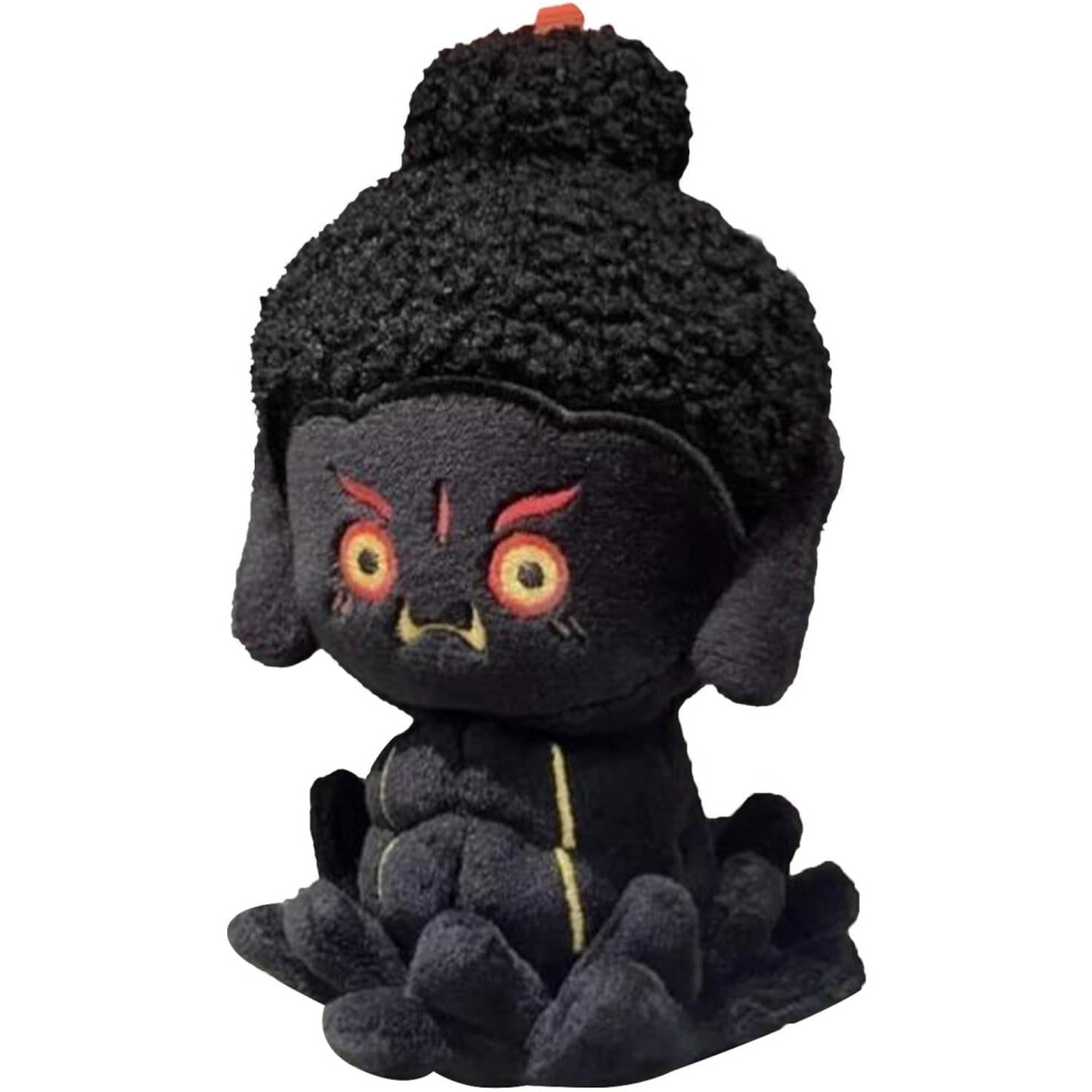 Car Buddha Ornaments - Plush Decorative Bag Charm | Small Backpack Charm, Soft Home Pendant for Keychain, Wallets, Car, School Bags