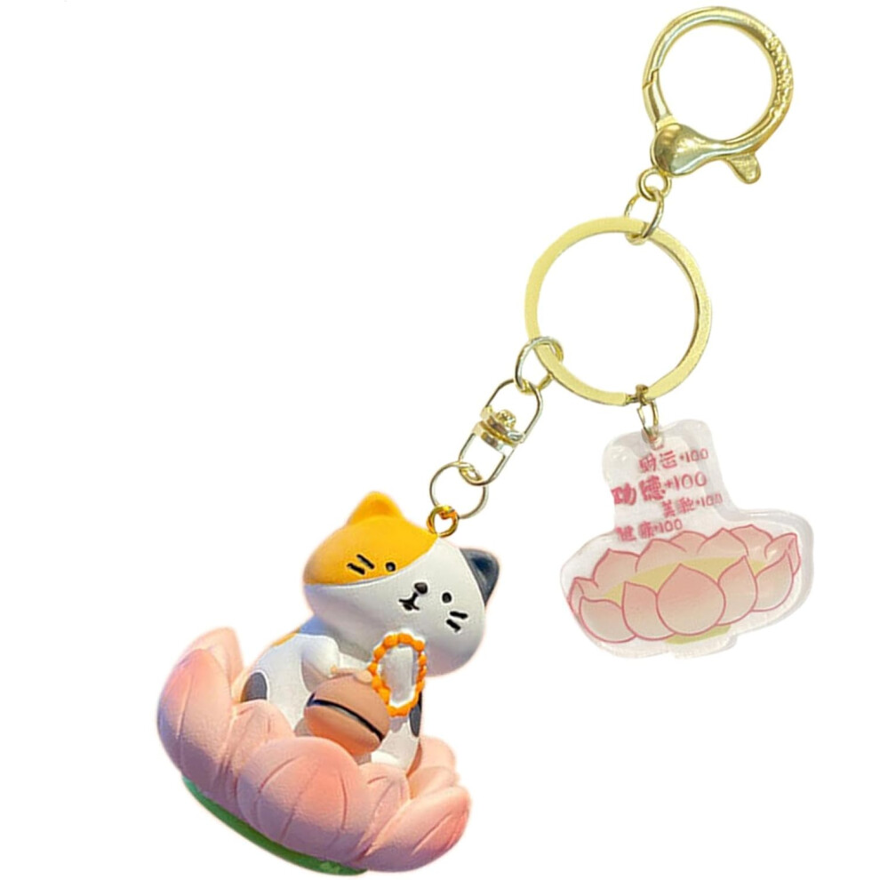 (1) Animal Doll Pendant,Good Luck Doll Keychain Charm - Multi-Purpose Jewelry Decoration for Mobile Phones, Backpack, Bags, Car Keys