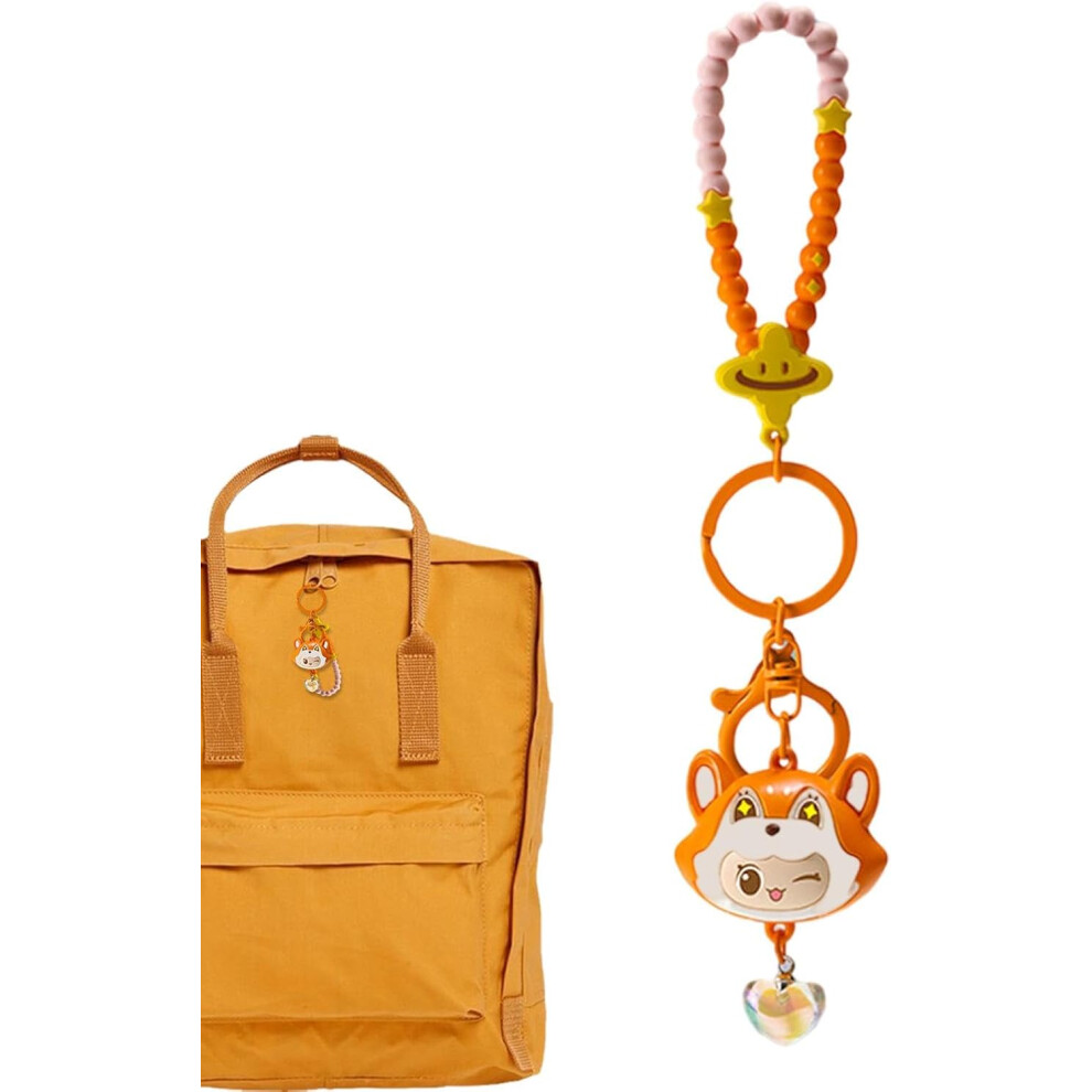 (A) Backpack Keychain - Creative Cartoon Keyring,Unique Anime Hangings Ornament, Backpack Decoration Keyring Pendant for Boys, Girls