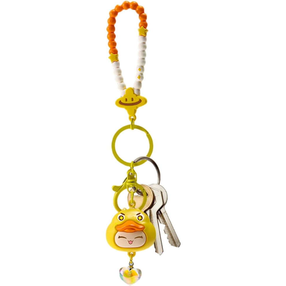 (D) Backpack Keychain - Creative Cartoon Keyring,Unique Anime Hangings Ornament, Backpack Decoration Keyring Pendant for Boys, Girls