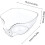 (Transparent) Vegetable Washing Basket - Safety Hangable Strainer Bowl with Side Filter | Stackable Kitchen Strainer for Space Saving, Multifunctional Vegetable 5