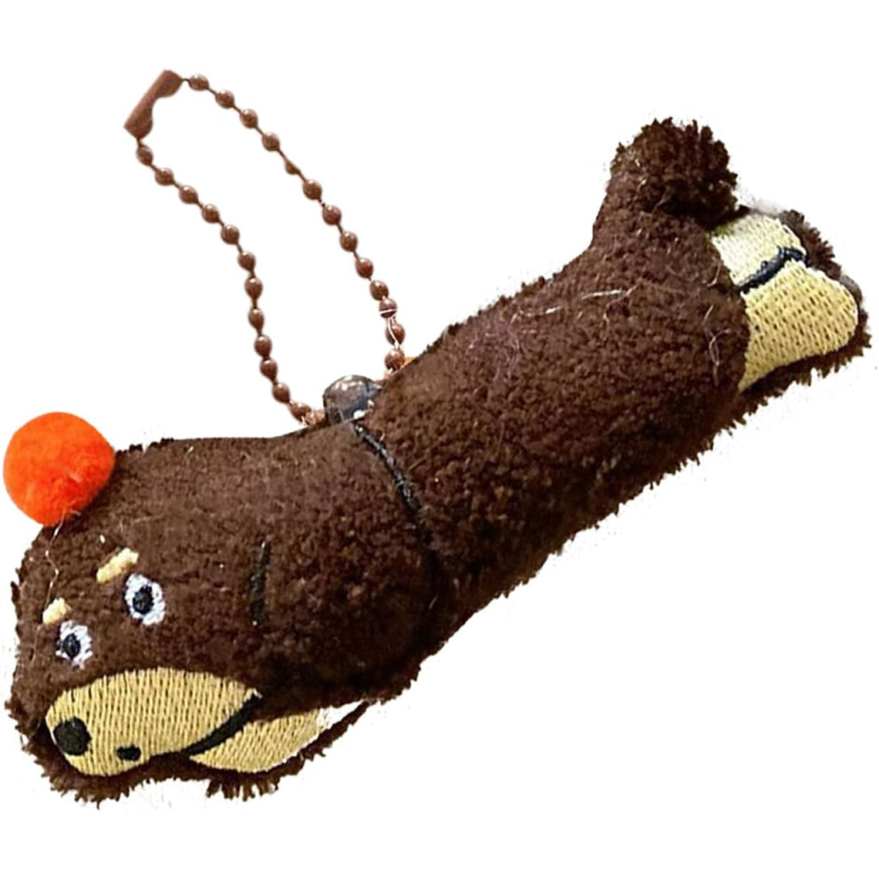 (D) Stuffed Animal Keychain, Cute Key Holder Pendant, Stuffed Cartoon Puppy Keyring Backpack Decoration For Boys Girls Travel Suitcase