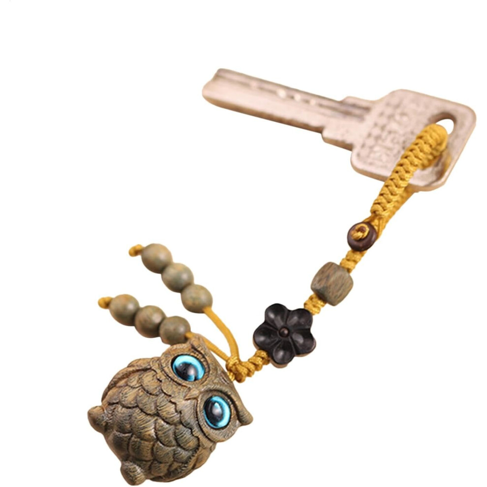 (Keychain) Owl Keychains Party Decoration - Phone Charm Fashionable Portable Keychain,Owl Decor Delicate Exquisite Craftsmanship for Birthday New Year