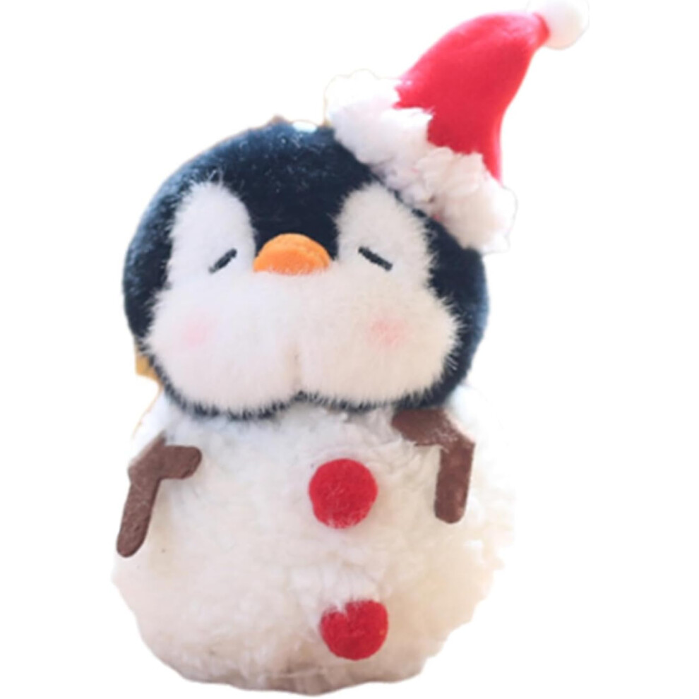 (Christmas) Plush Pendant Keychain - Cartoon Stuffed Doll Keychain - Vivid and Cute Keychain Decoration for Backpacks, Car Keys, Mobile Phones, Bags