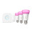 Philips PHILIPS Hue White &amp; Colour Ambiance - E27 x3 Starter Kit e telecomando Hue 1