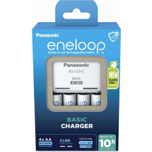 Battery charger PANASONIC Eneloop Basic BQ-CC51 + 4x AA 2000 mAh (K-KJ51MCD40E)