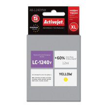 Activejet AB-1240YNX ink (replacement for Brother LC1220Bk/LC1240Bk; Supreme; 12 ml; yellow)