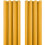 (46*72 Ochre) Blackout Curtains Eyelet Ring Top Ready Made Lined Pair Panel Thermal Insulated 10