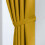 (66*54 Ochre) Blackout Curtains Eyelet Ring Top Ready Made Lined Pair Panel Thermal Insulated 11