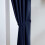 (46*54 Navy Blue) Blackout Curtains Eyelet Ring Top Ready Made Lined Pair Panel Thermal Insulated 13