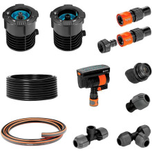 Gardena Complete Set Pipeline with Oscillating Sprinkler