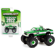 Greenlight Hollywood 30229 1986 Chevy S-10 Extended Cab Monster Truck #22-2022 Greenlight Trade Show Exclusive im Mastab 1:64, Grn