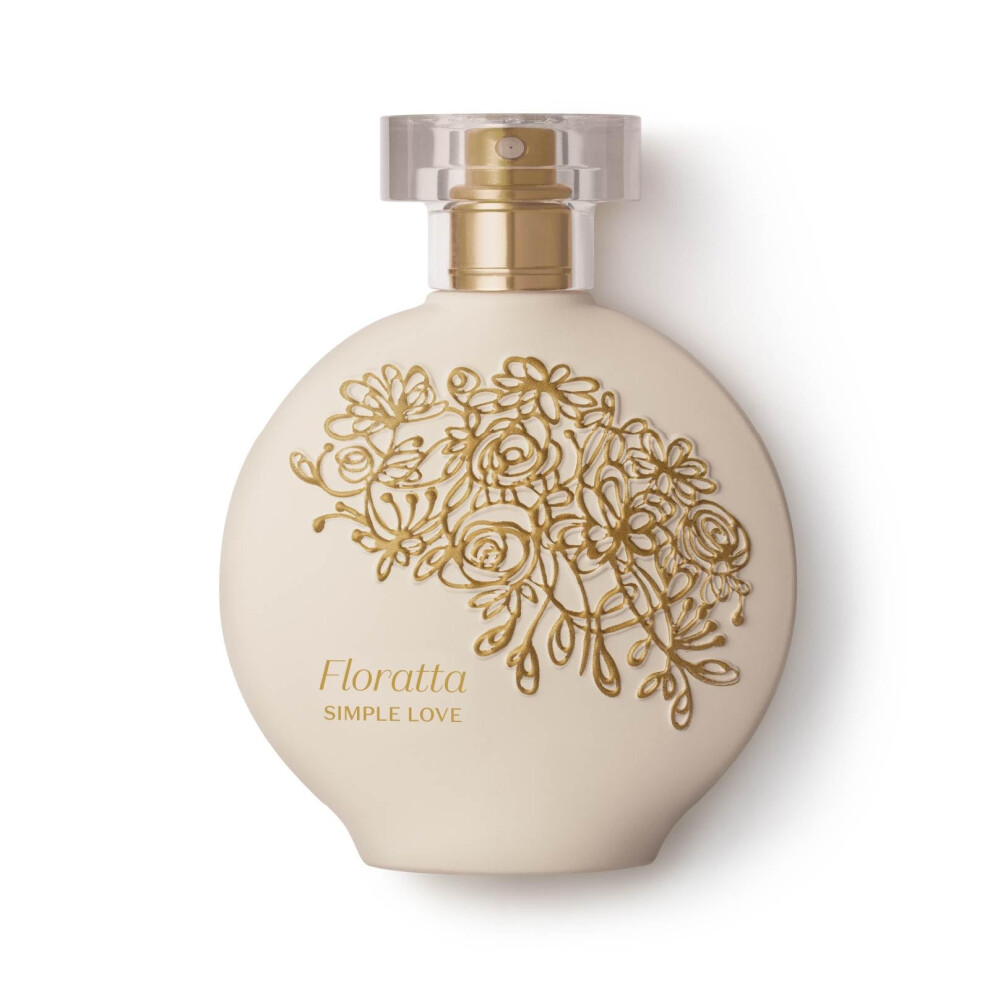 O Botisk O Boticario Floratta Simple Love Eau De Toilette, Long-Lasting Floral Fragrance Perfume For Women, 2.5 Ounce