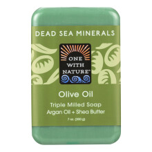 One With Nature Olijfolie Dode Zee Minerale Zeep 7 Ounce Bar